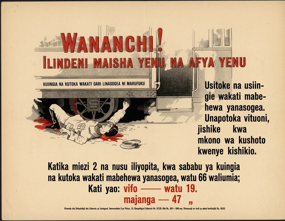 Translated · Swahili version of the illustrated marketing example