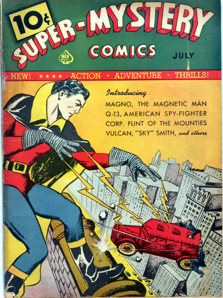 PixLate example: Original comic cover